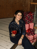 C&S The Label Tina Top Midnight Blue