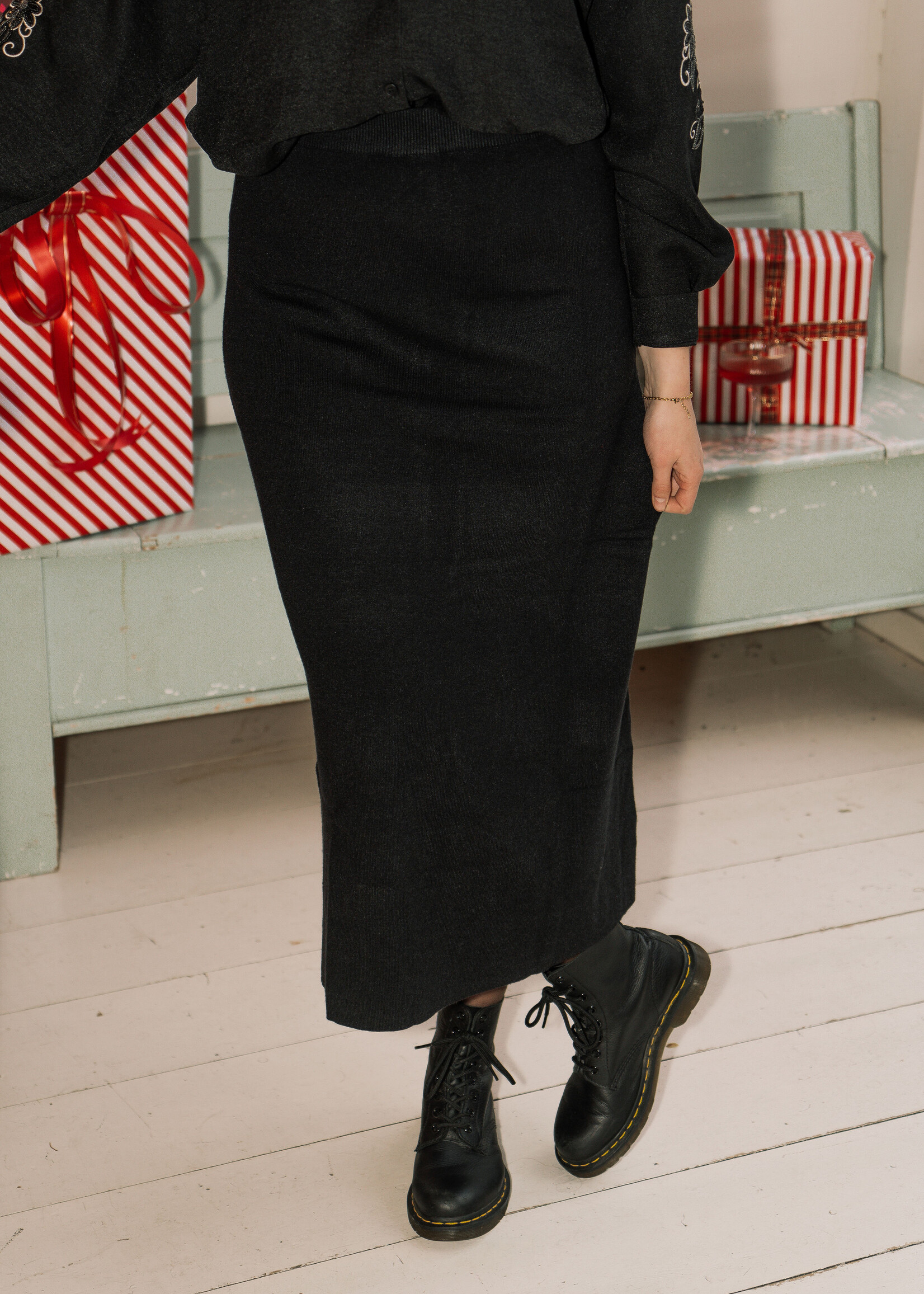 C&S The Label Suzanne Knit Skirt Maat XS/S