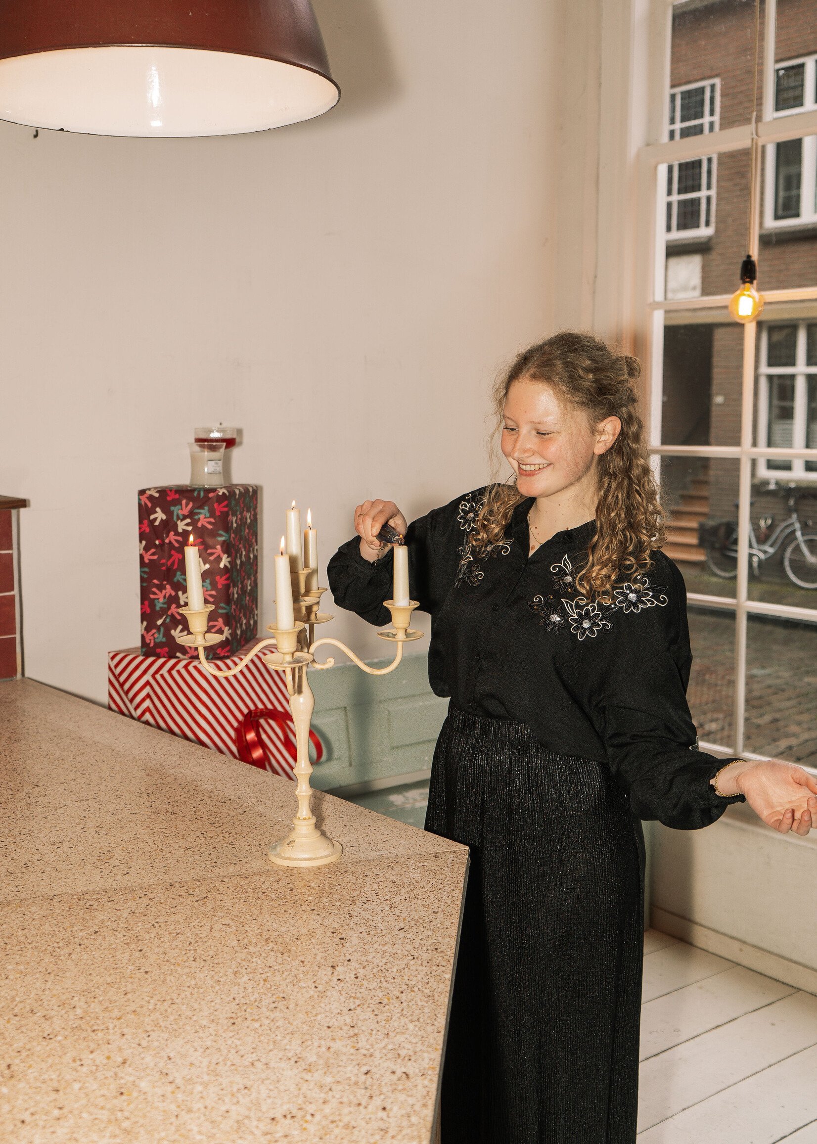 C&S The Label Silvia Skirt Black