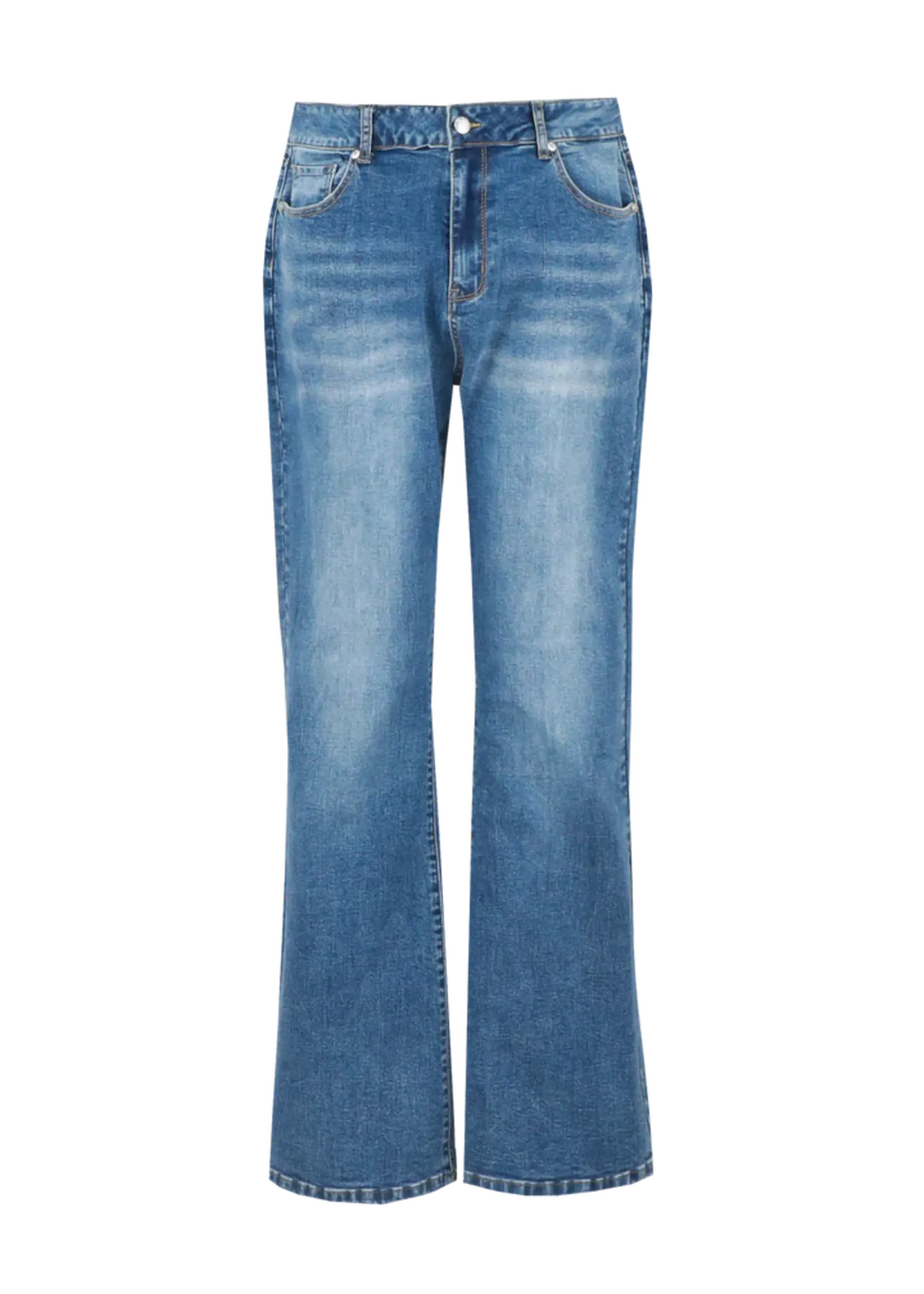 Exxcellent Loes Flared Jeans Denim Dark Blue