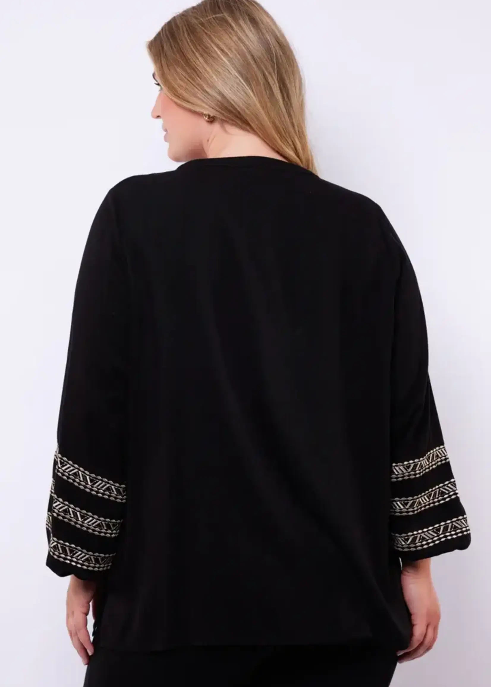 Exxcellent Kallie Blouse Black