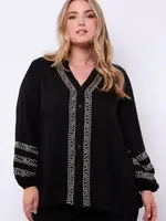 Exxcellent Kallie Blouse Black