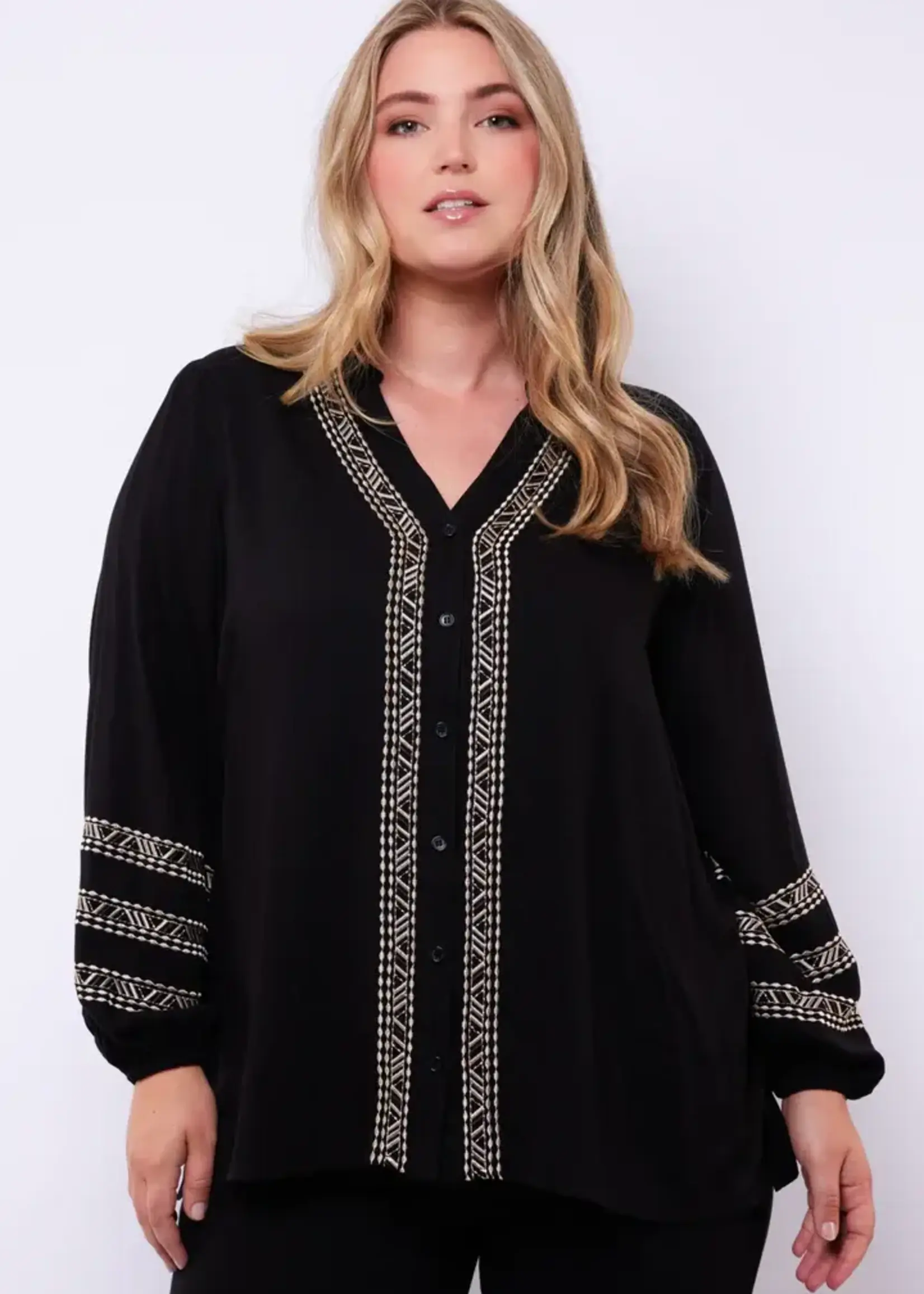 Exxcellent Kallie Blouse Black