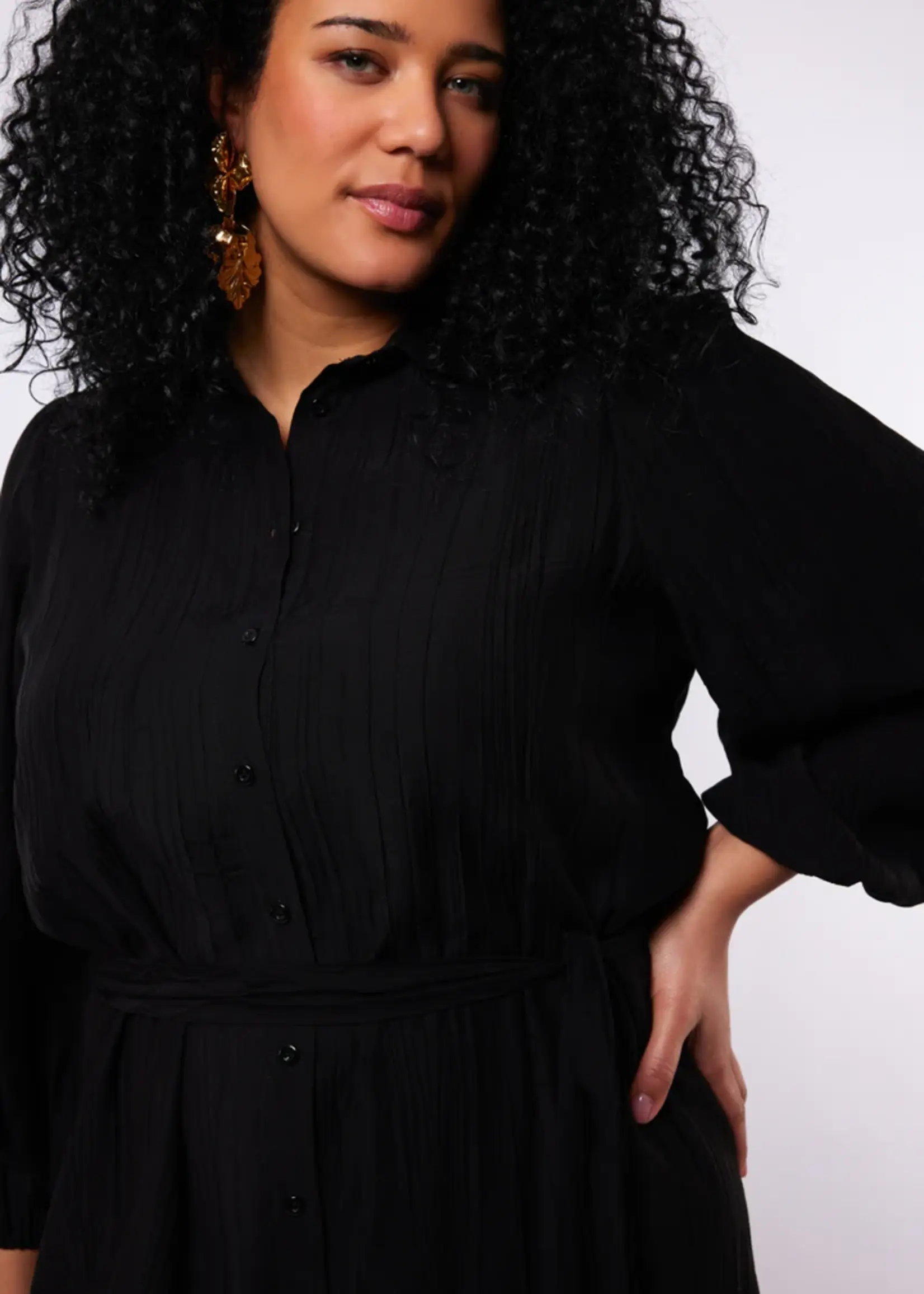 Exxcellent Teresa Dress Black