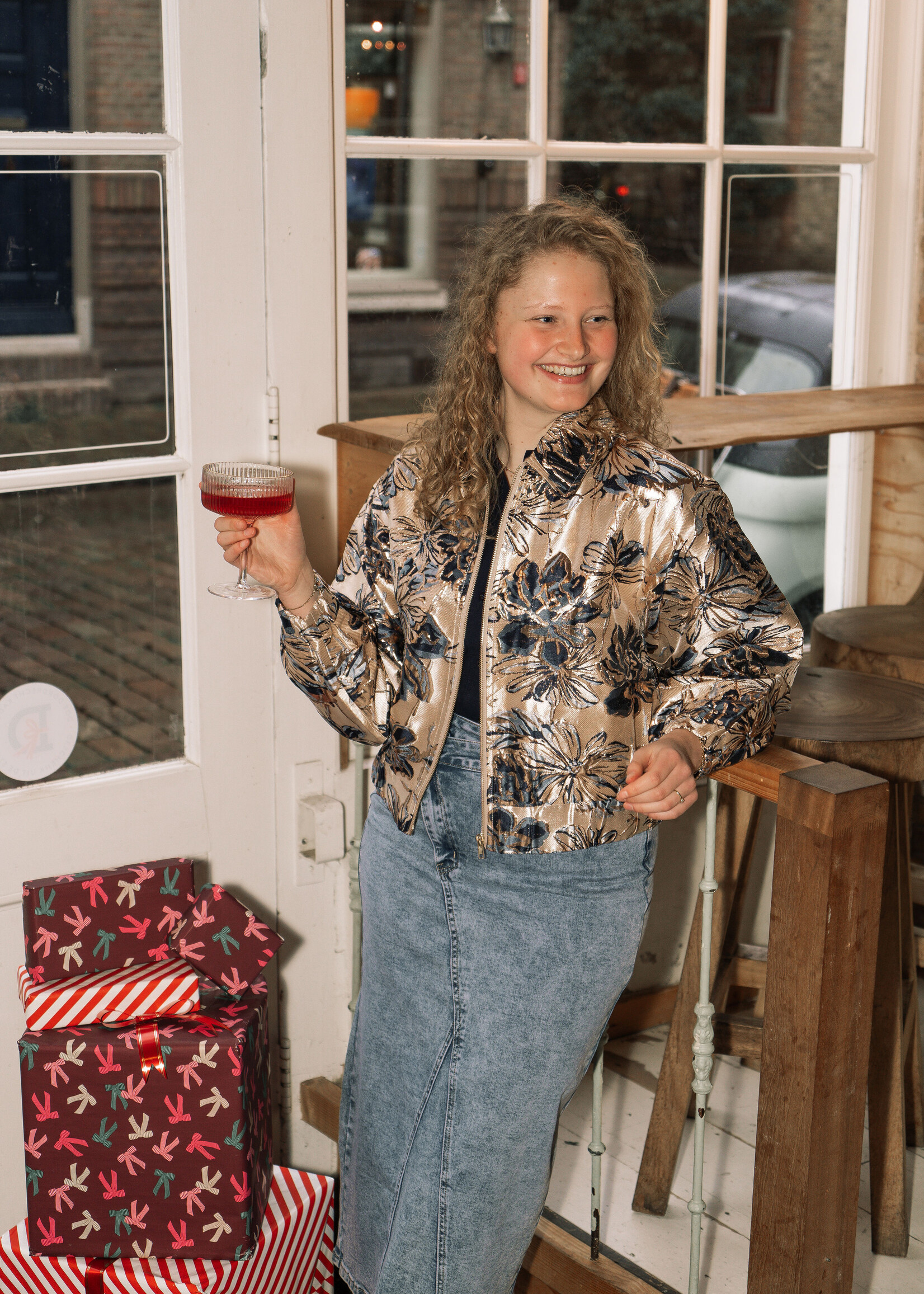 FLURESK Shantel Jacket Gold