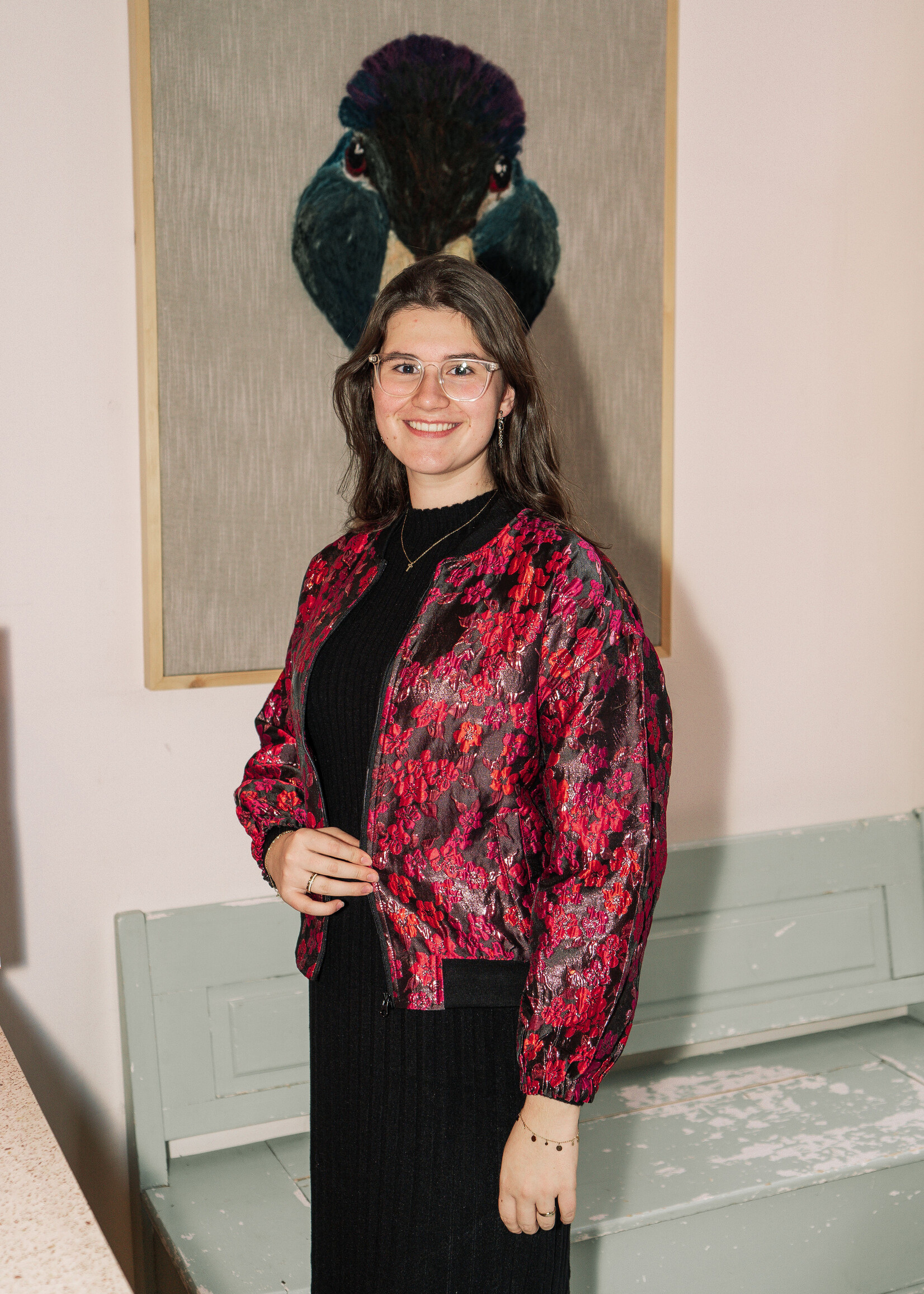 C&S The Label Dalia Knit Dress Black