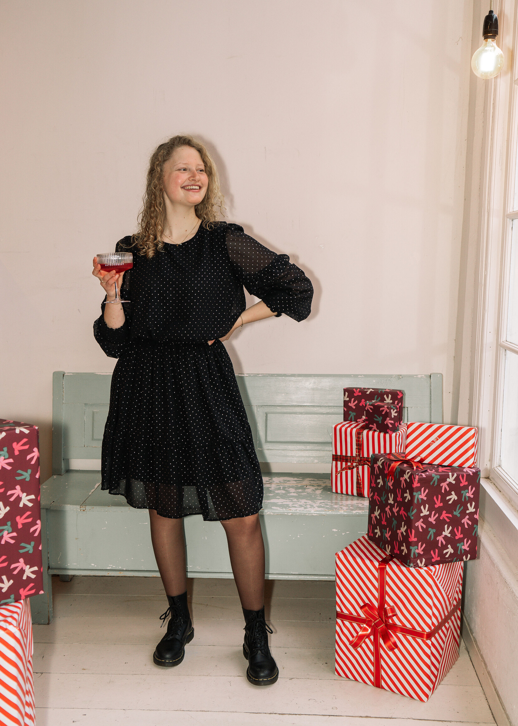 C&S The Label Lotte Dress Black