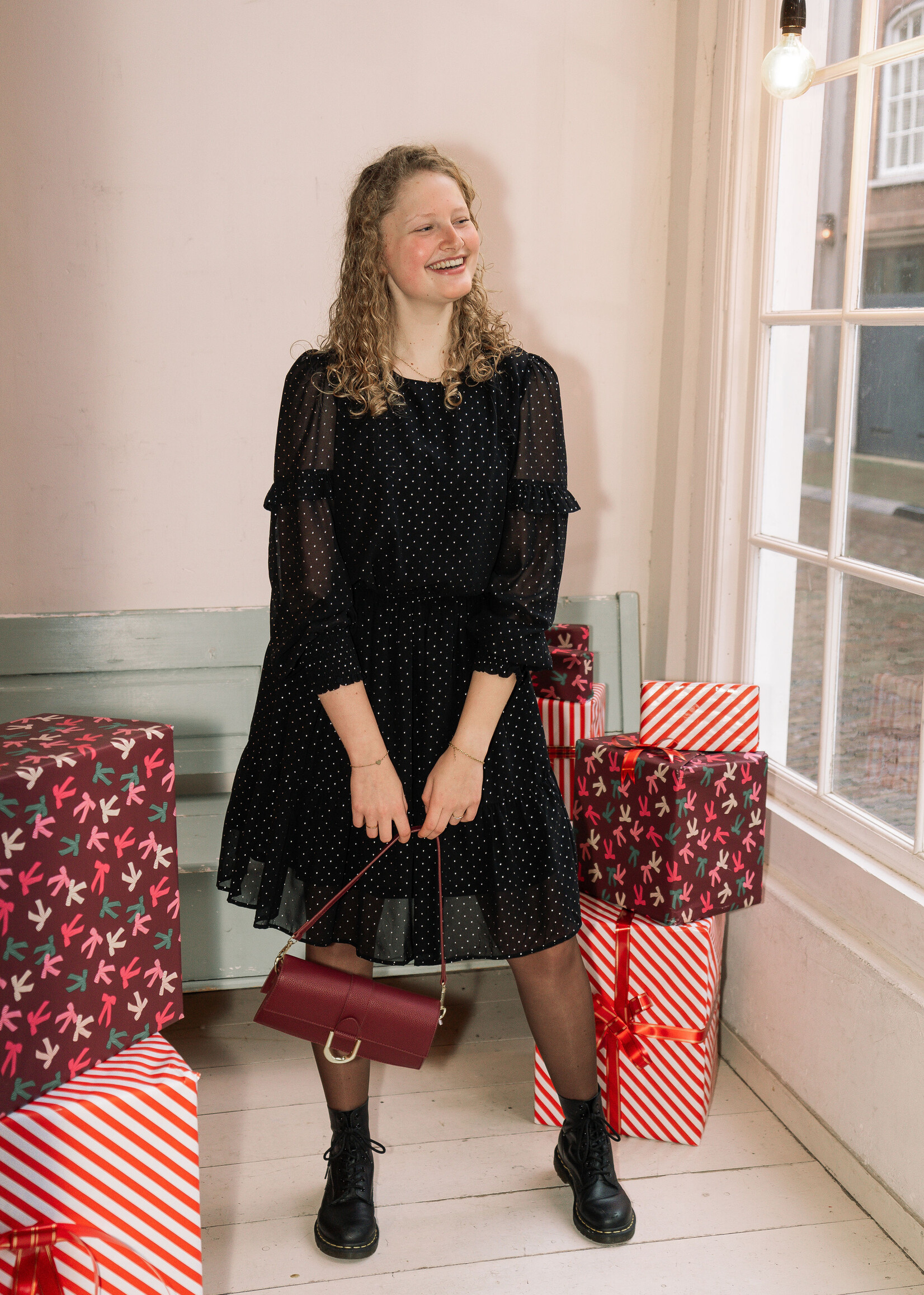 C&S The Label Lotte Dress Black