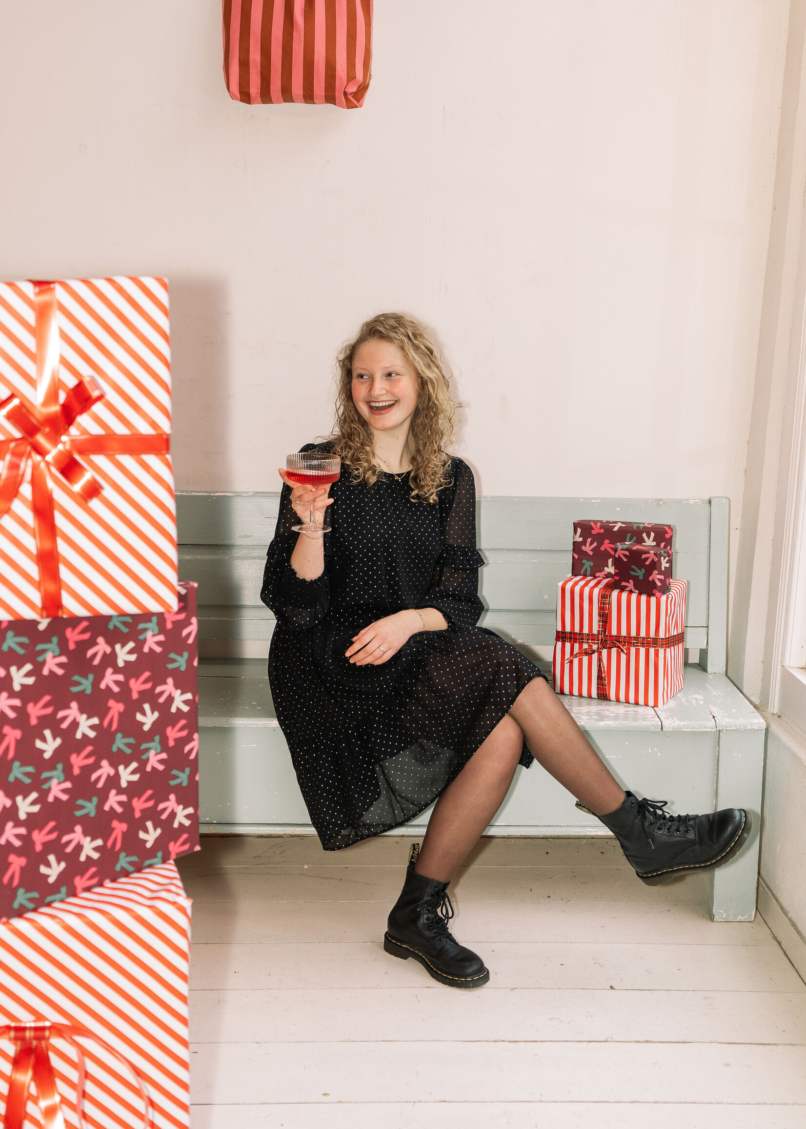 C&S The Label Lotte Dress Black