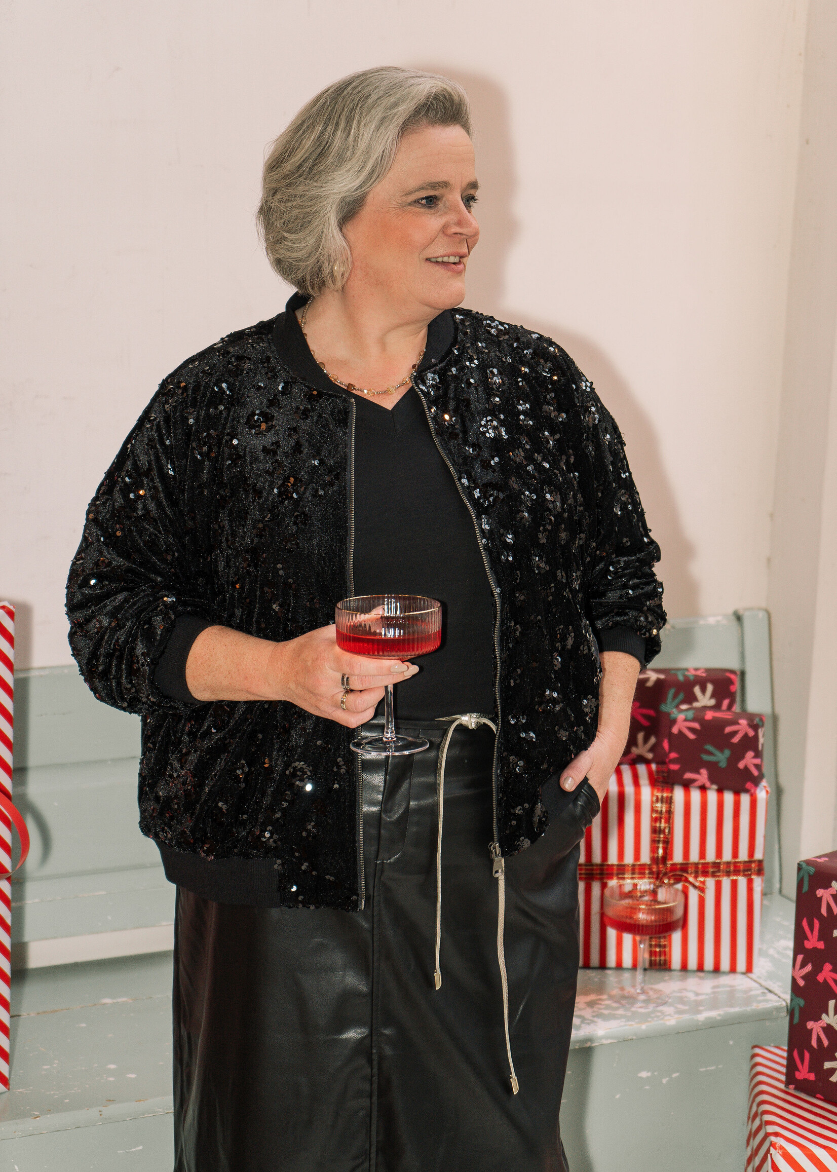 Exxcellent Colette Jacket Black