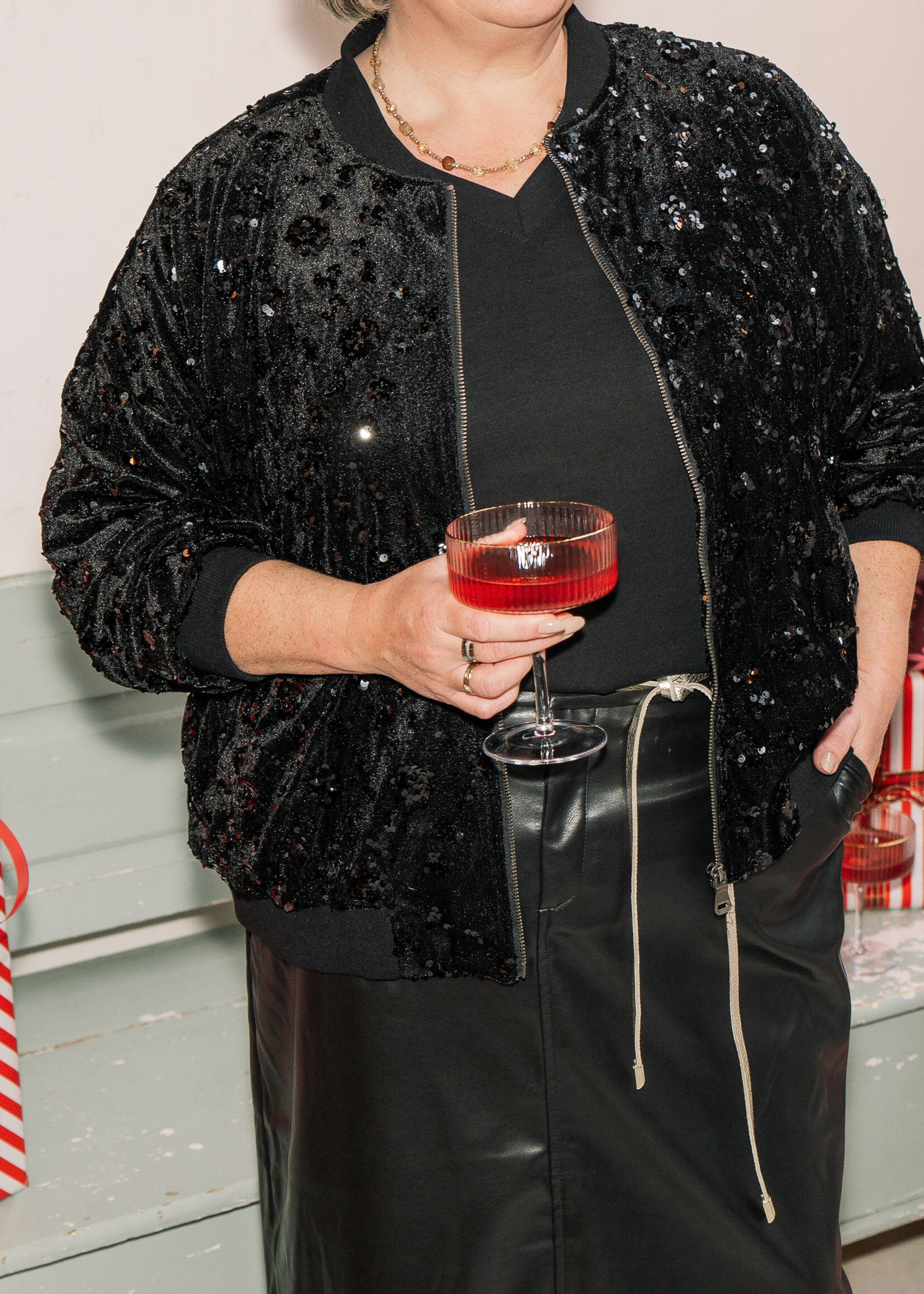 Exxcellent Colette Jacket Black