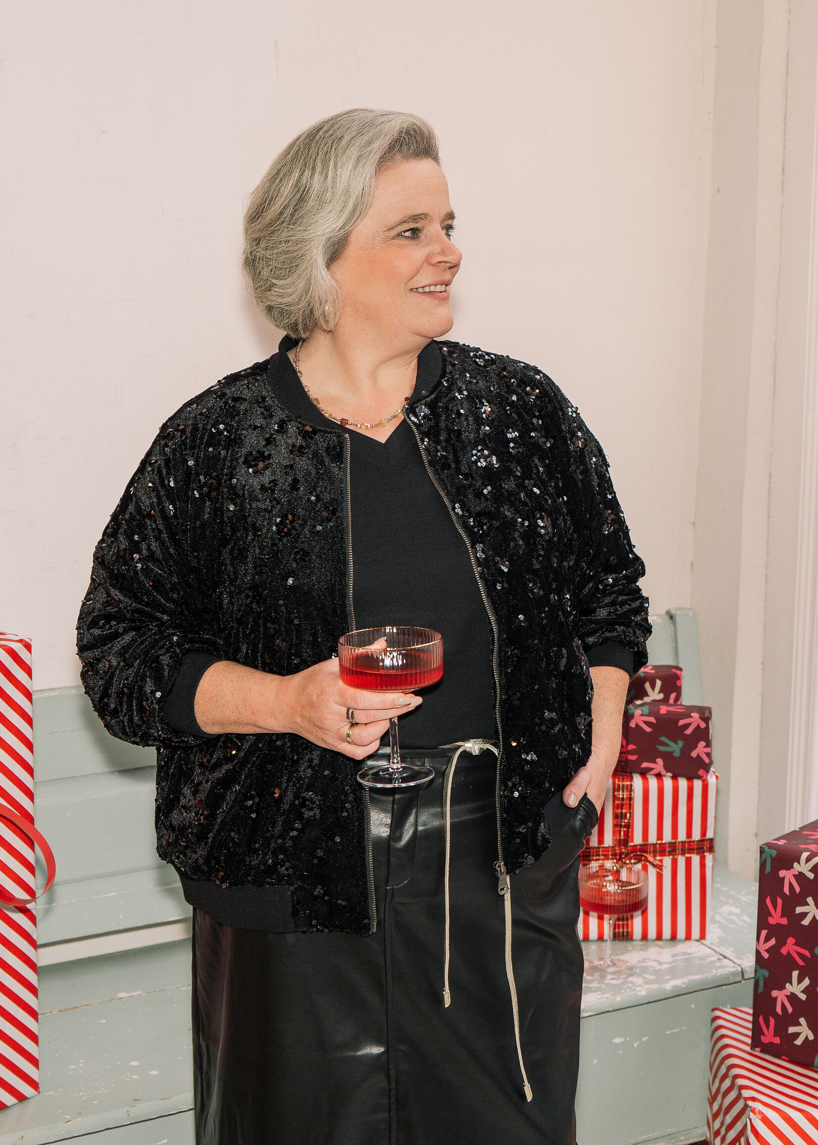 Exxcellent Colette Jacket Black