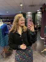 Maddie vestje gebreid Black