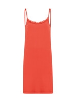 Upsa Upsa Onderjurkje kant - Koraalrood XL/XXL