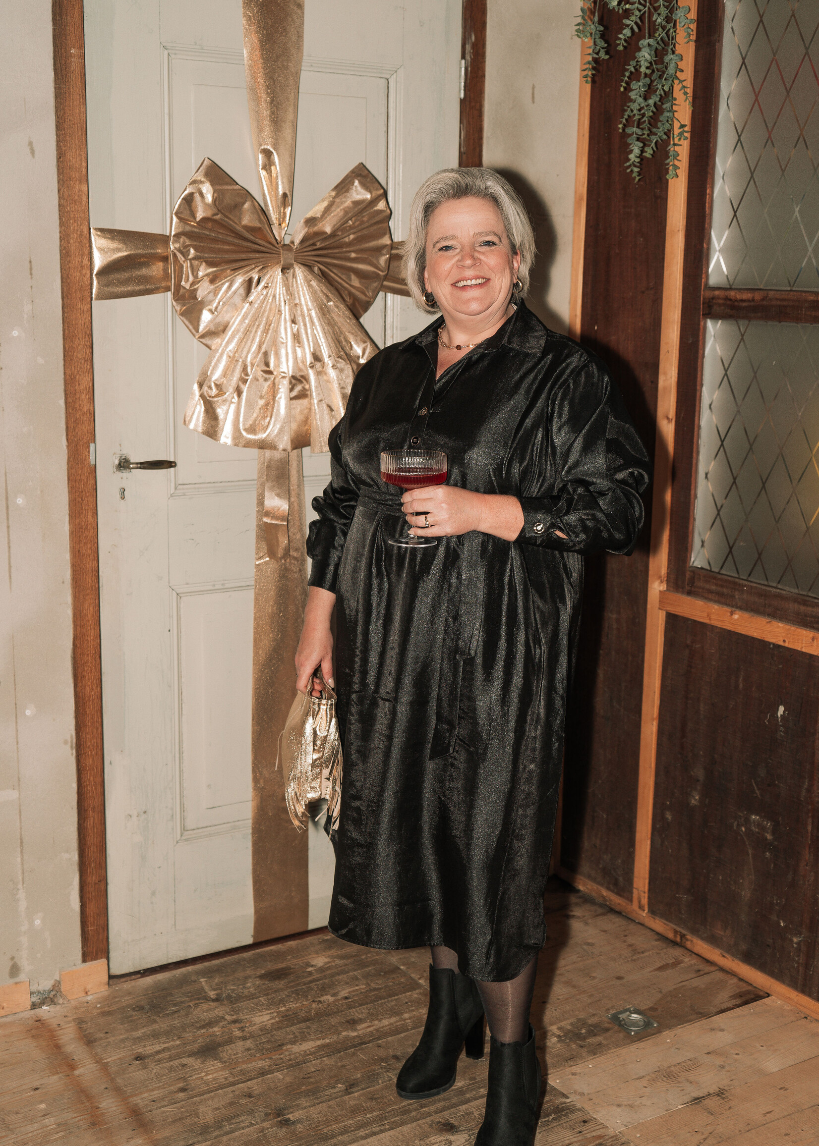 Exxcellent Erica Dress Black