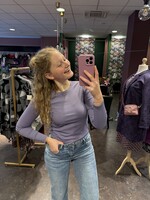 Belle truitje stripe Blue Lila