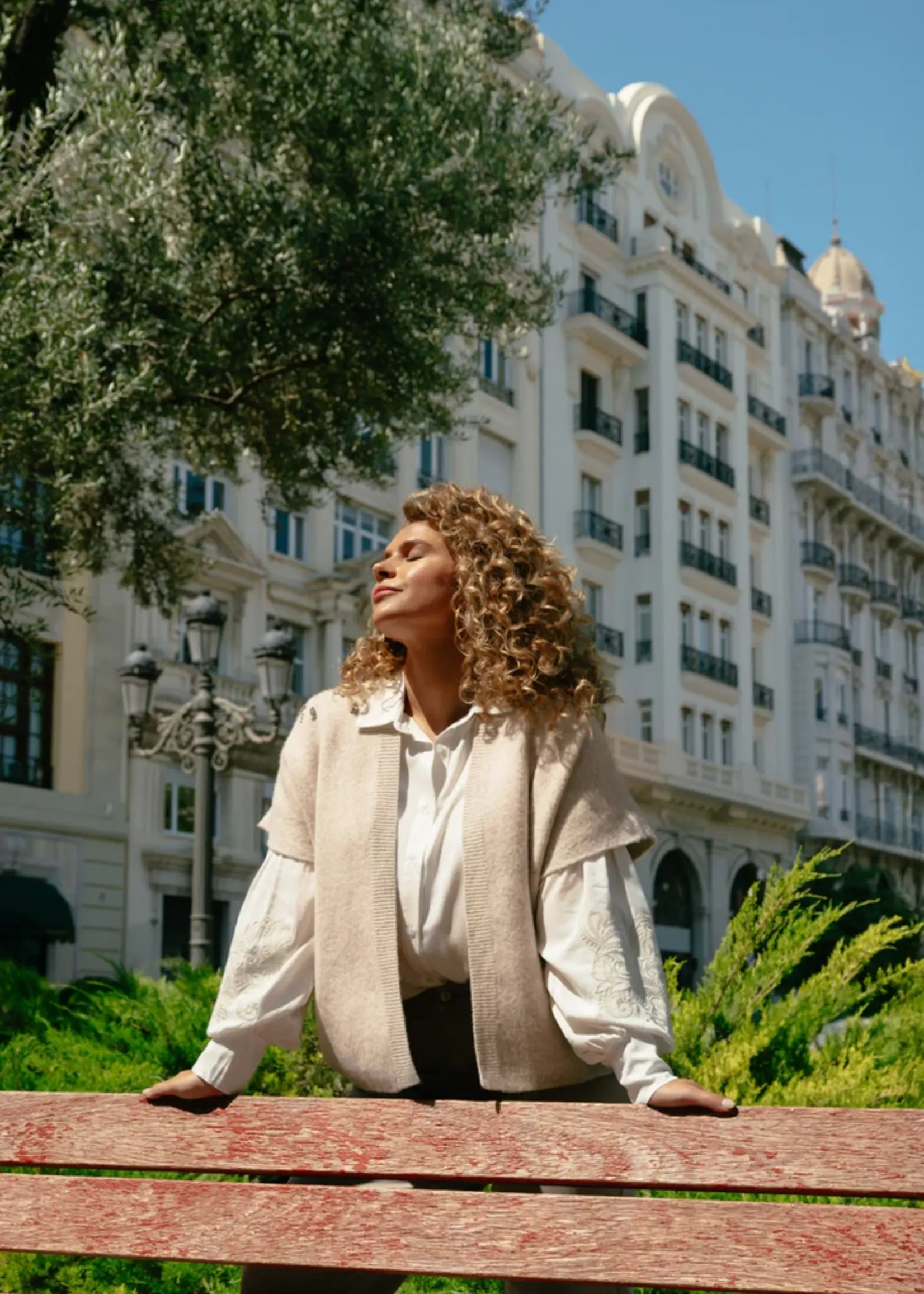 Exxcellent Sanna Knit Gilet Sand