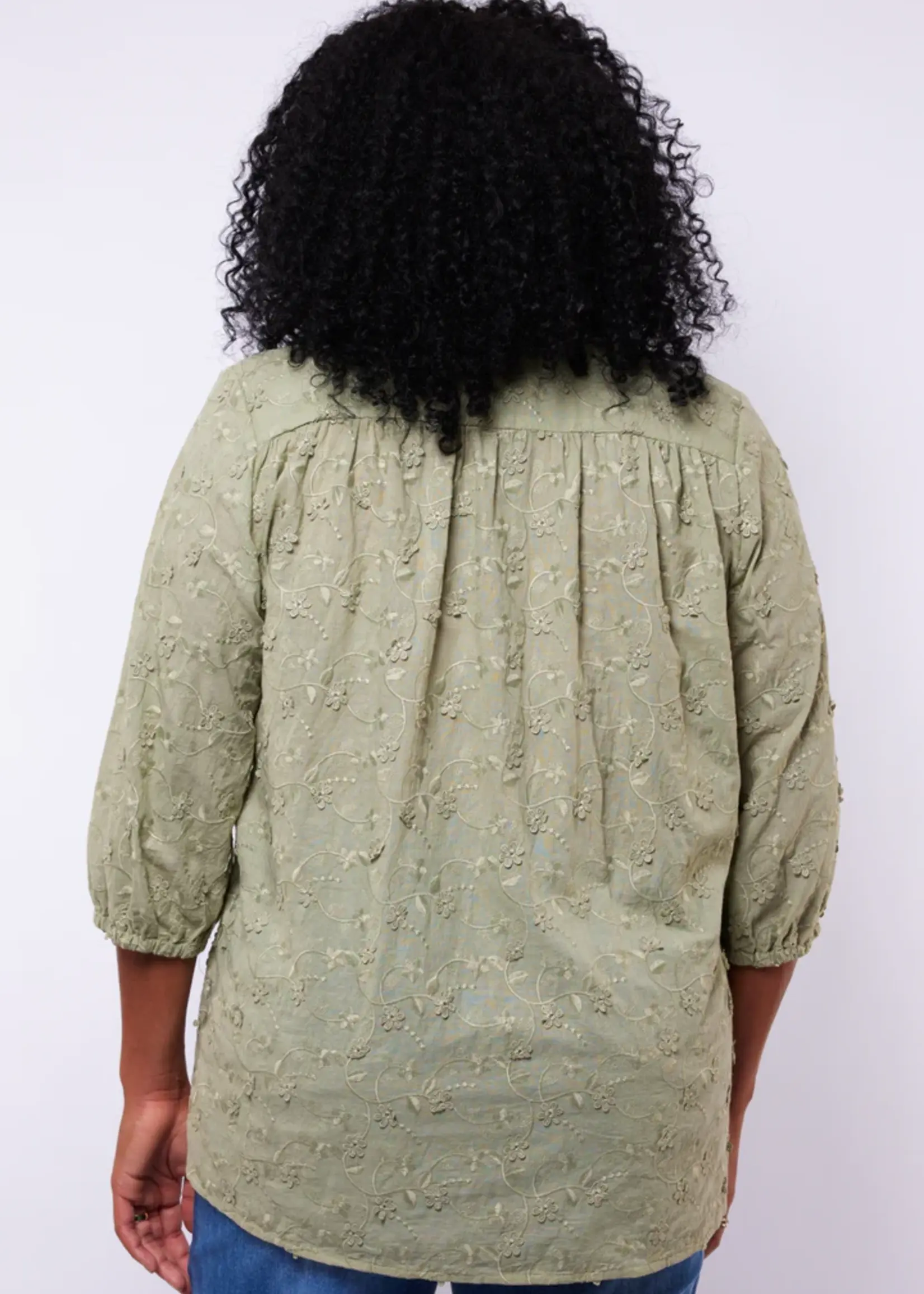 Exxcellent Tessa Blouse Light Moss