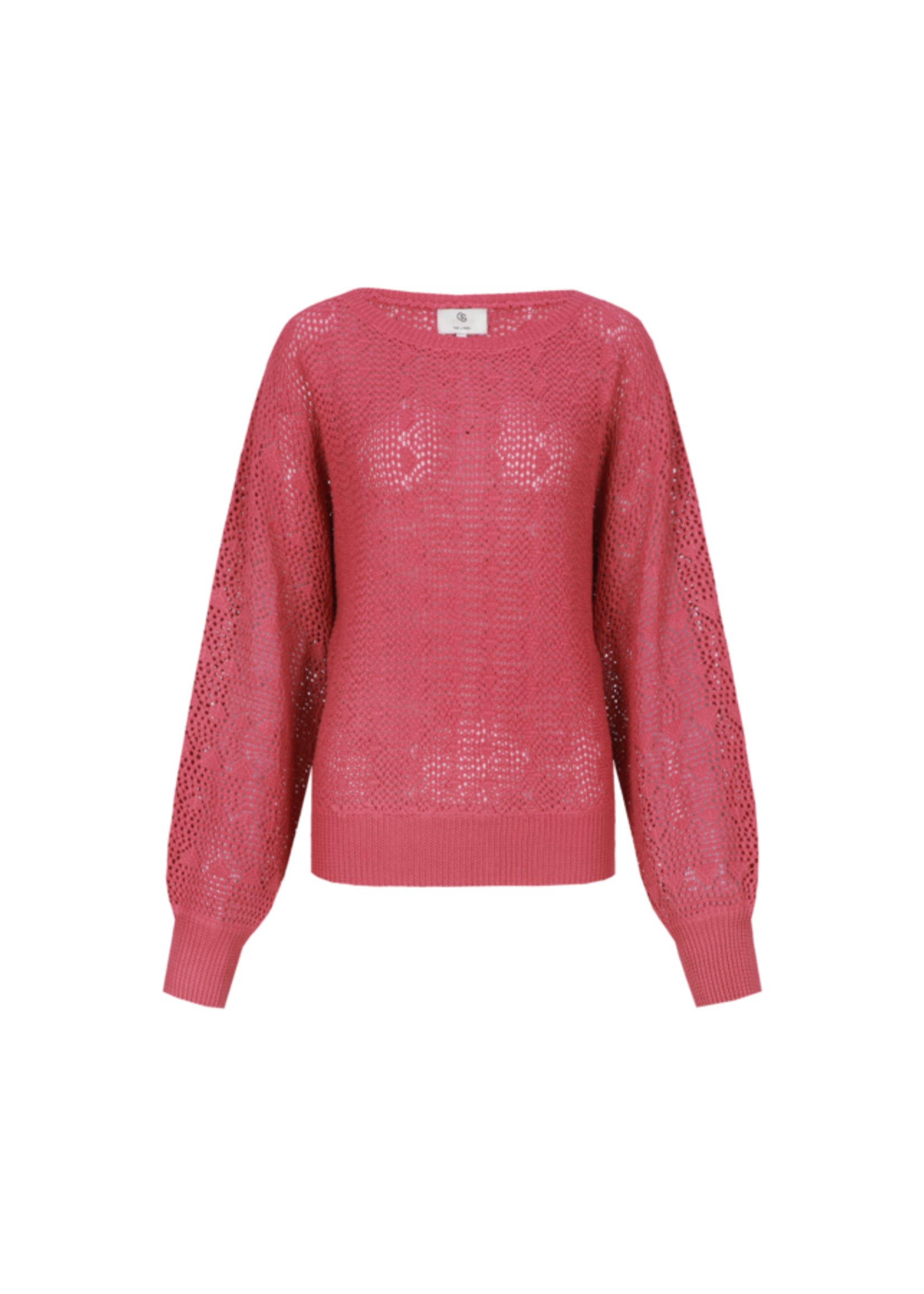 C&S The Label Khloe Knit Pullover Slate Rose