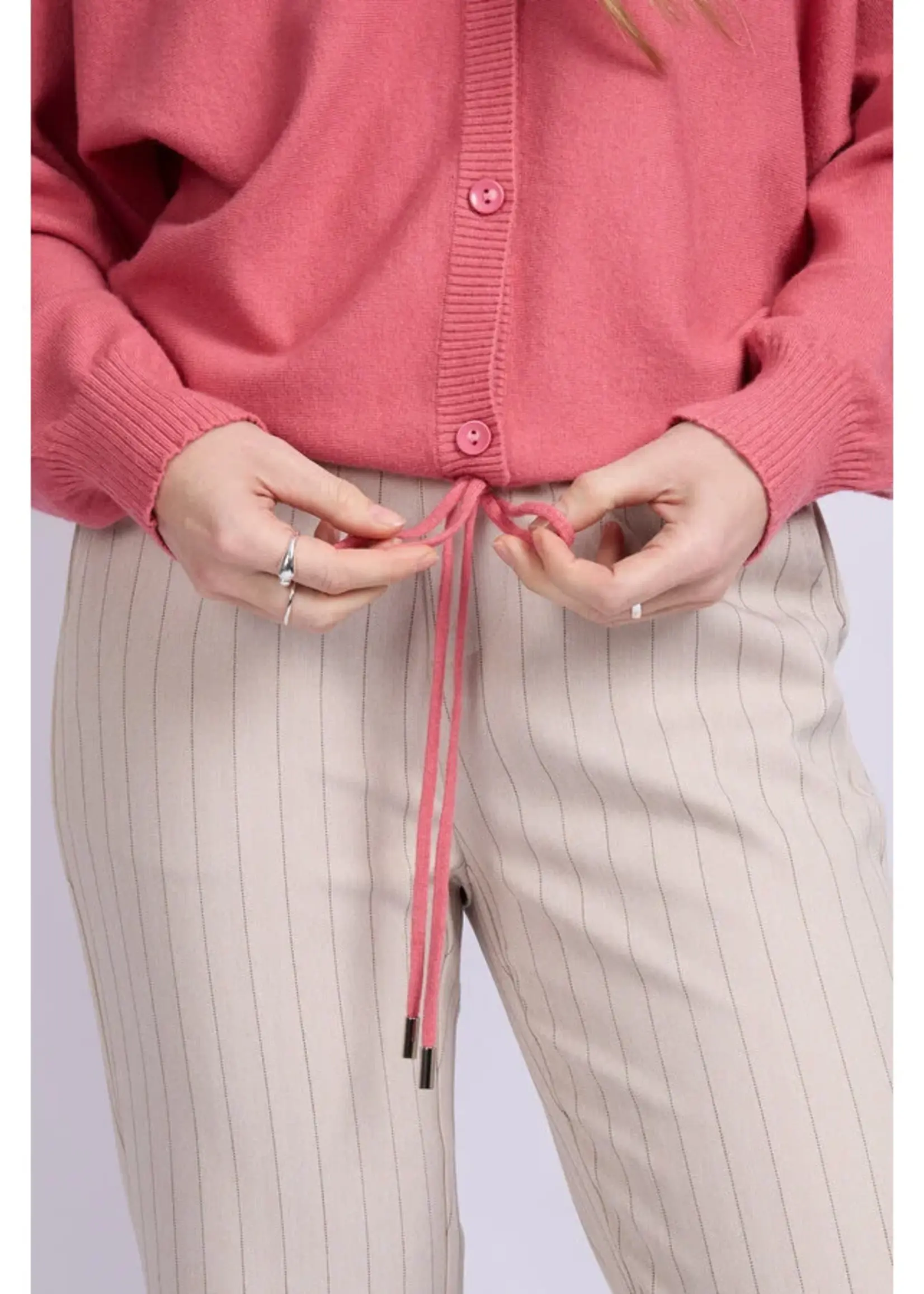 C&S The Label Kiara Knit Cardigan Slate Rose