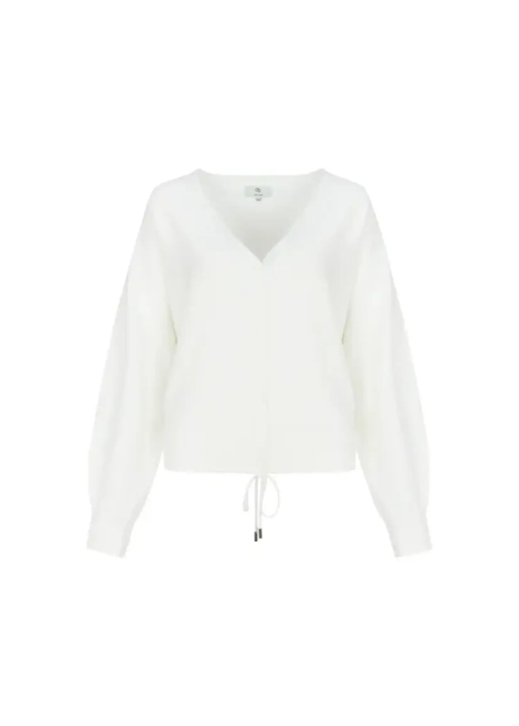 C&S The Label Kiara Knit Cardigan Wool White