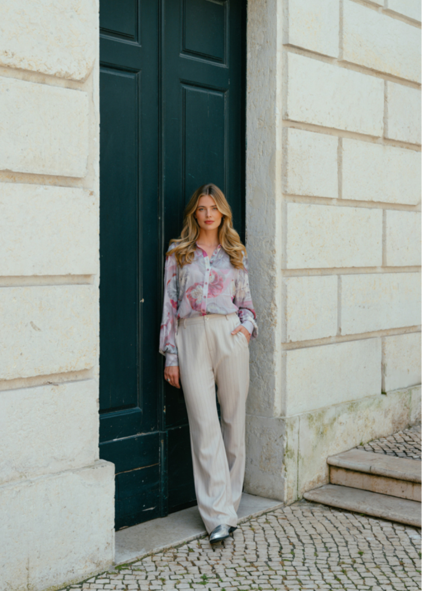 C&S The Label Pippa Pants Sand