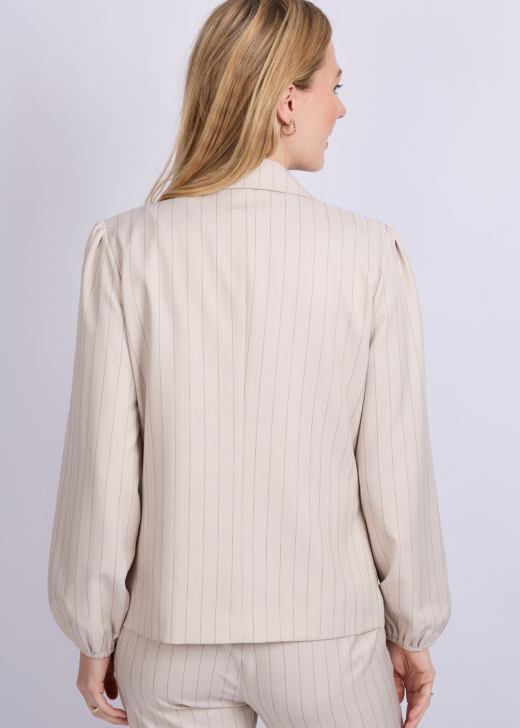 C&S The Label Bente Blazer Sand Maat XL