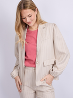 C&S The Label Bente Blazer Sand