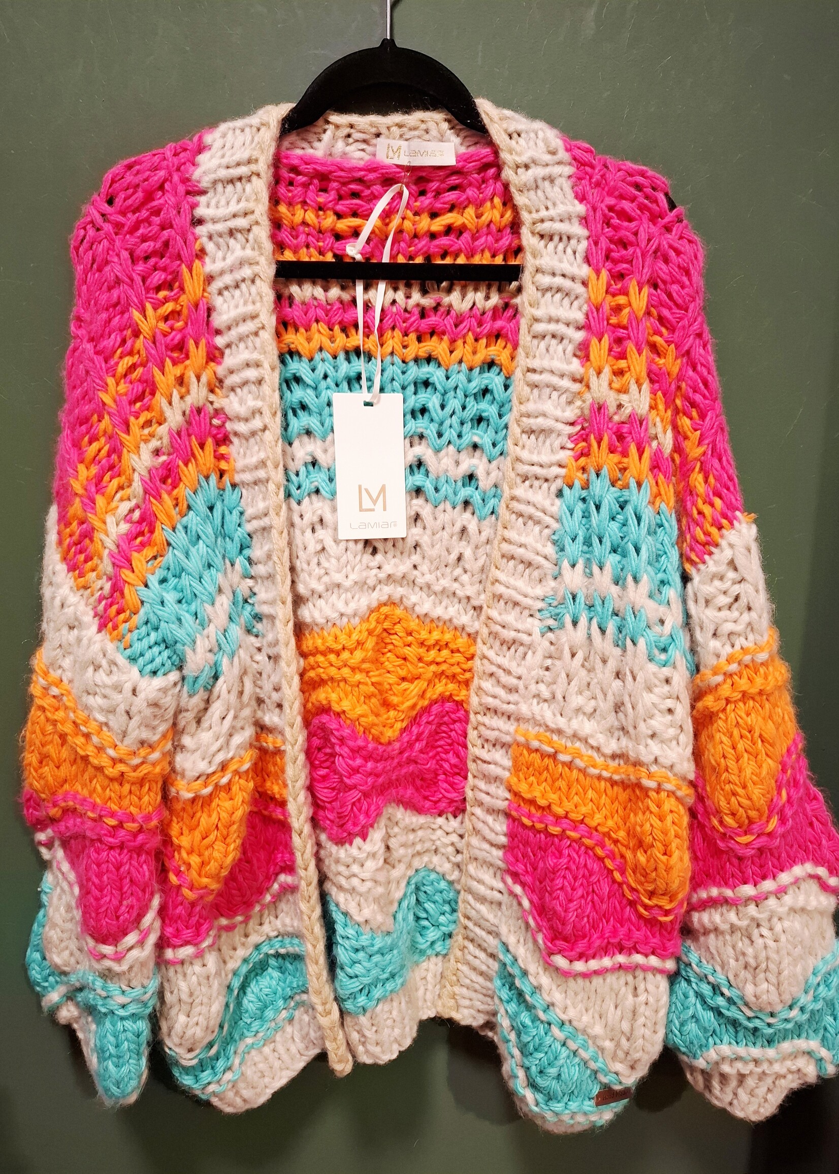 Vest Viola Multi Beige