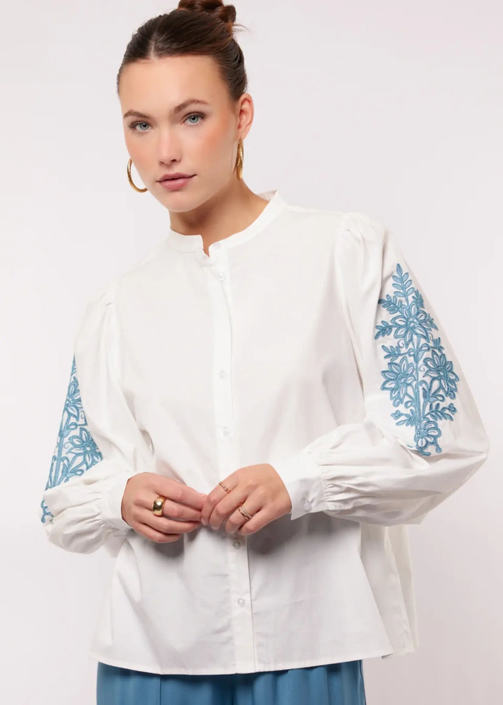 FLURESK Elinor Blouse Offwhite