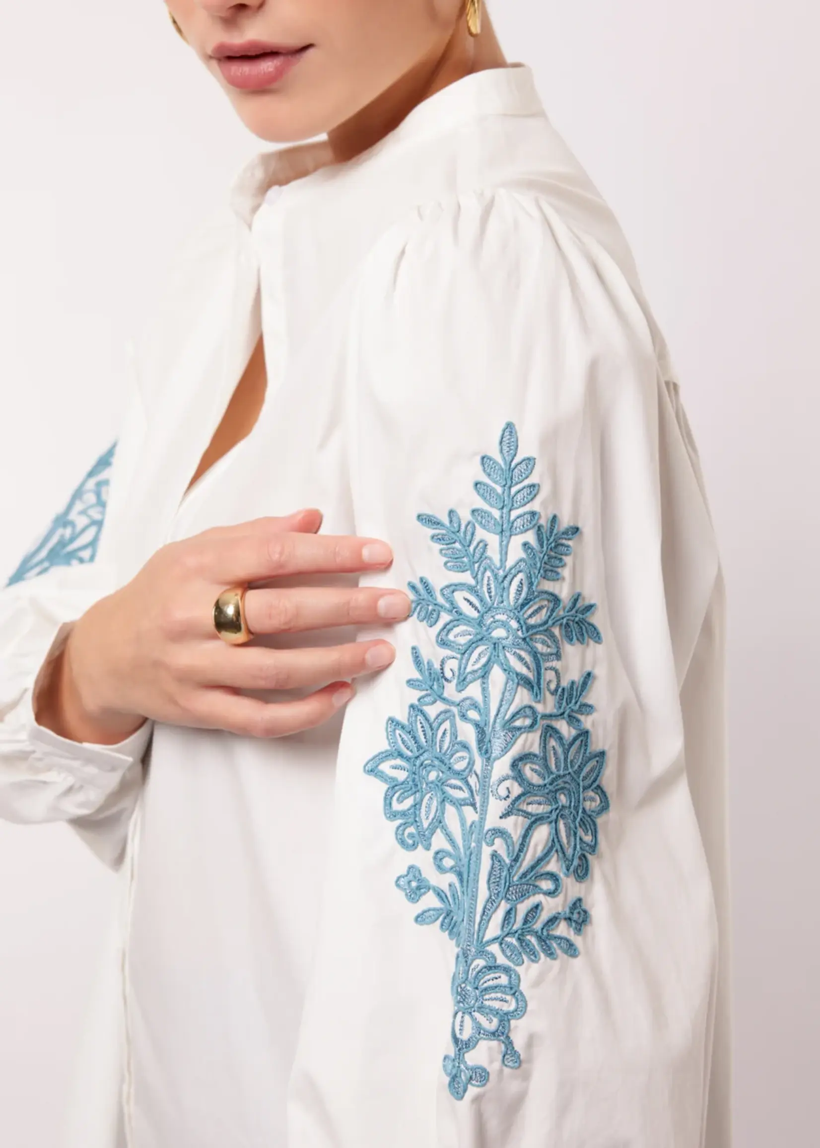 FLURESK Elinor Blouse Offwhite