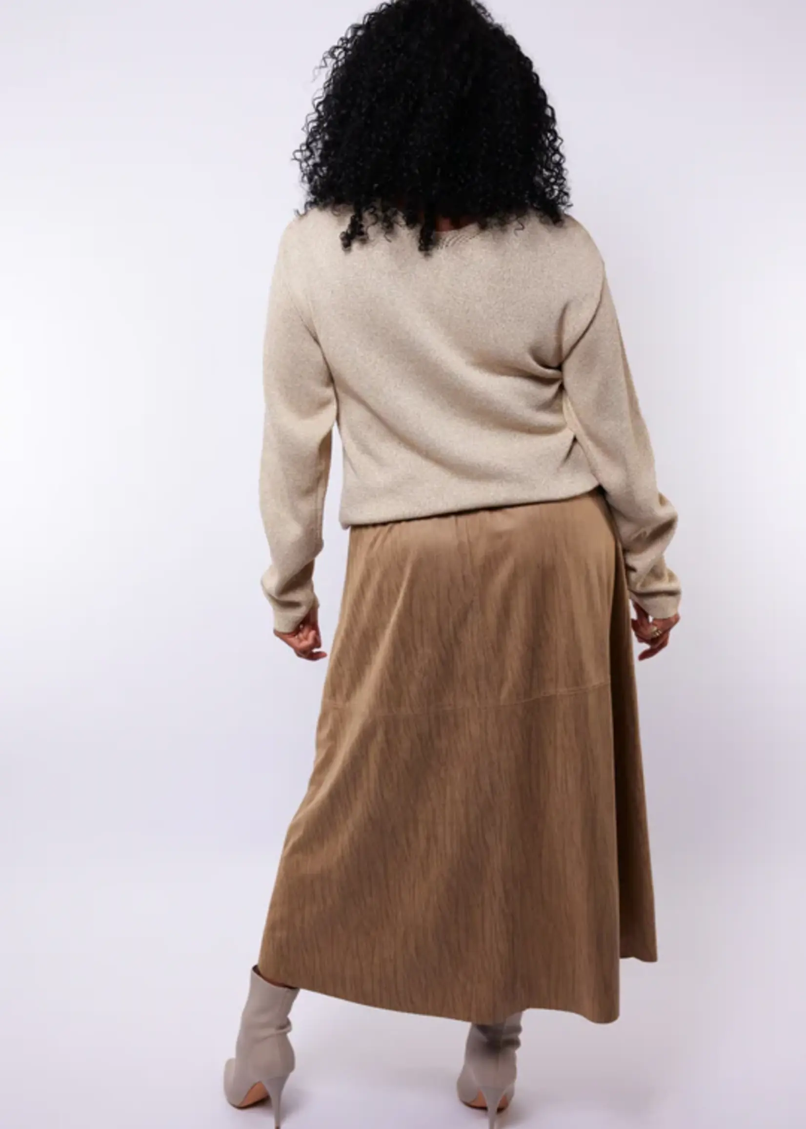 Exxcellent Selin Skirt Khaki