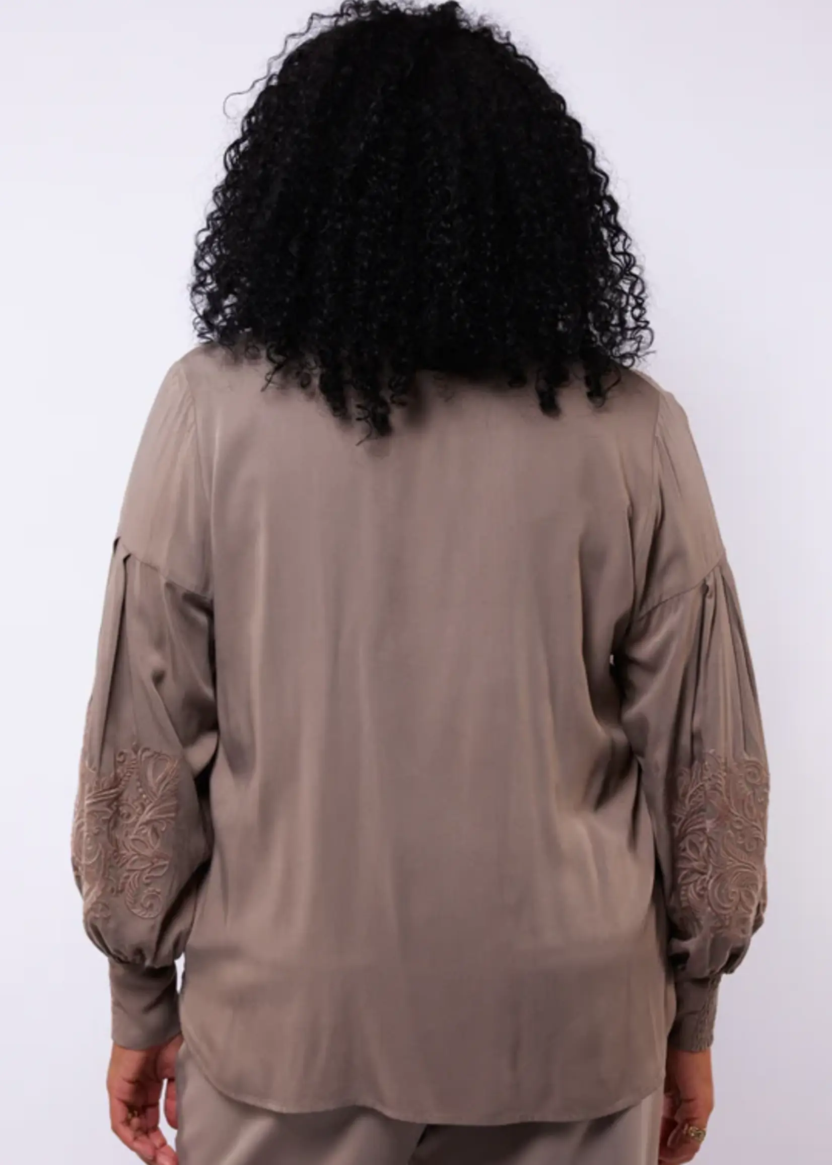 Exxcellent Saar Blouse Moon Rock