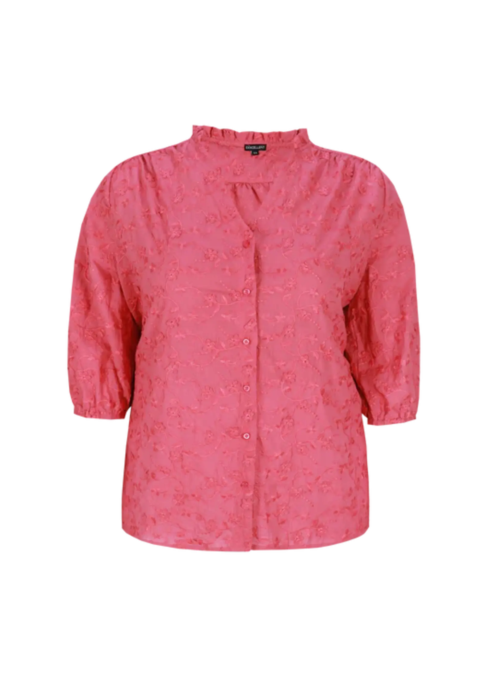 Exxcellent Tessa Blouse Slate Rose