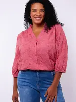 Exxcellent Tessa Blouse Slate Rose Maat 44