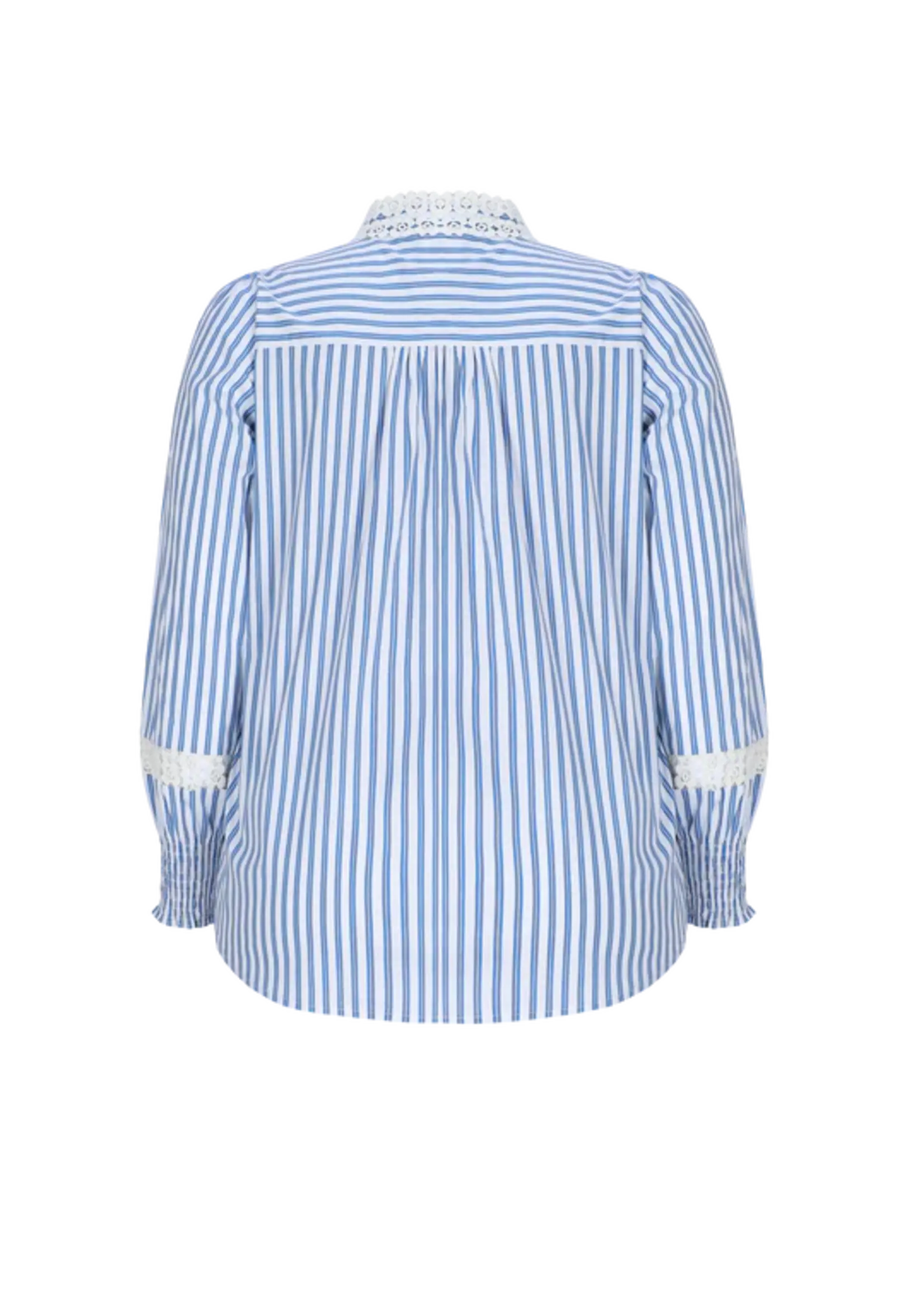 Exxcellent Verena Blouse Celestial Blue