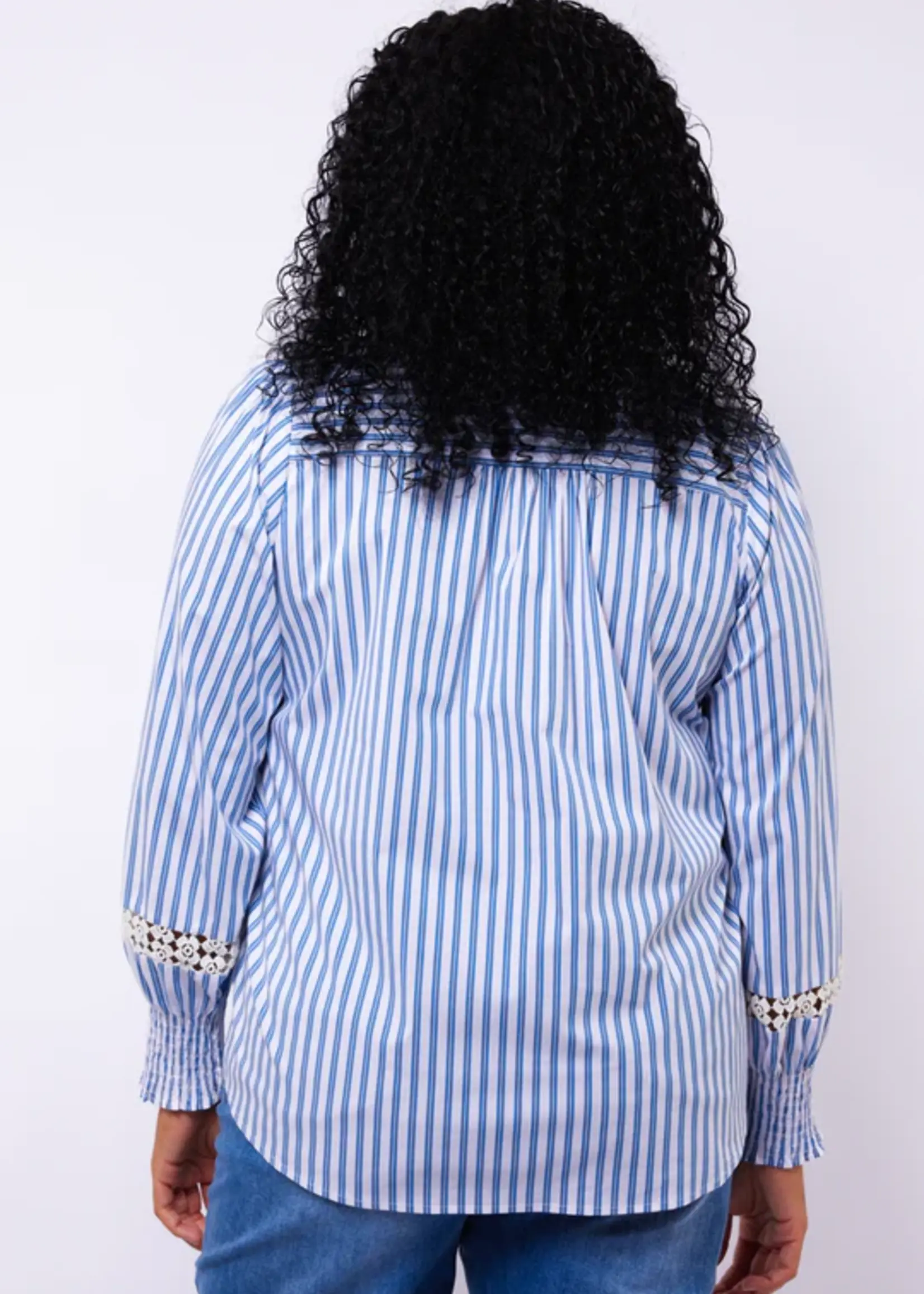 Exxcellent Verena Blouse Celestial Blue maat 48