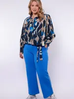 Exxcellent Solene Pants Celestial Blue