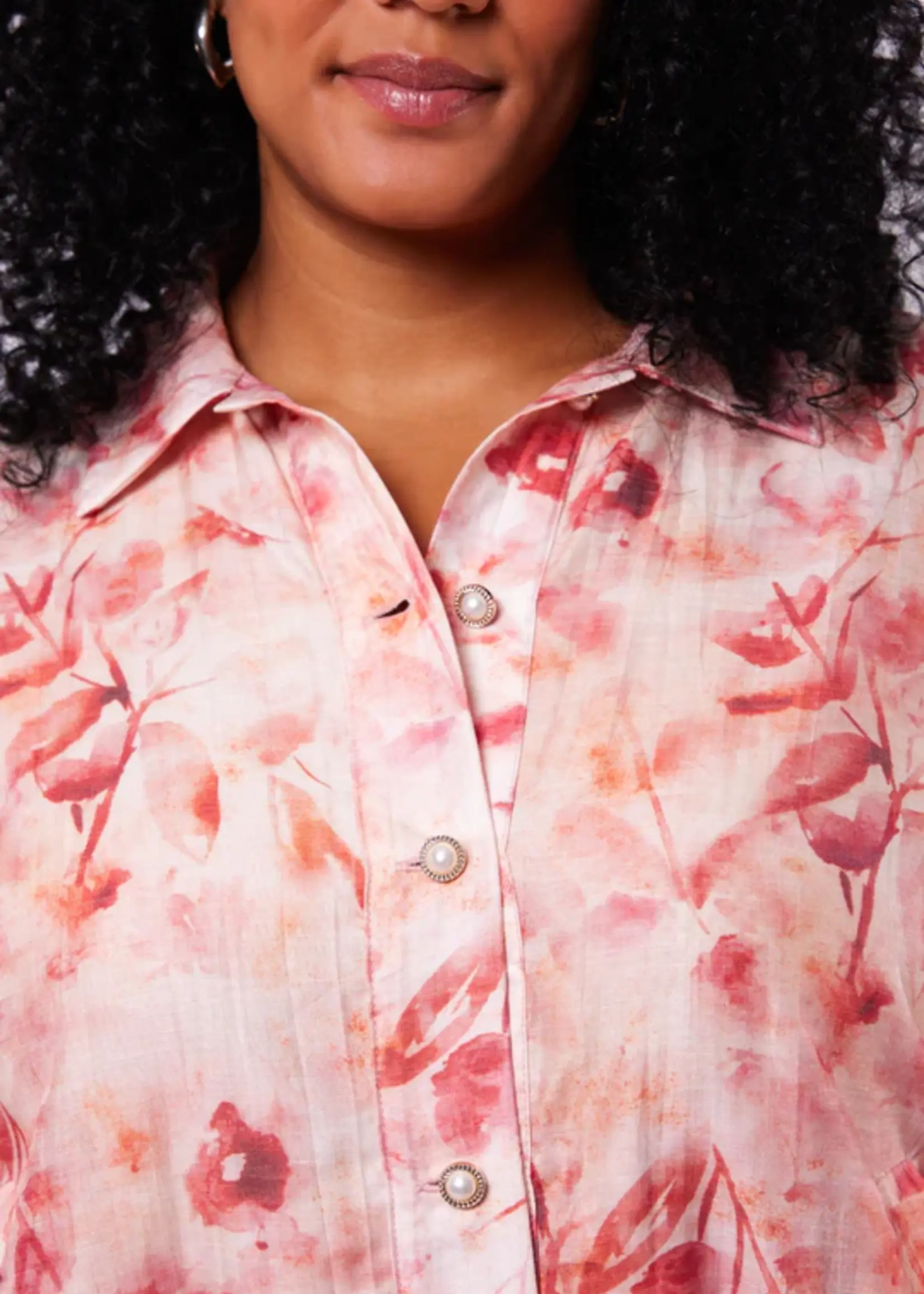 Exxcellent Filippa Jacket Sand/Slate Rose