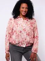 Exxcellent Filippa Jacket Sand/Slate Rose