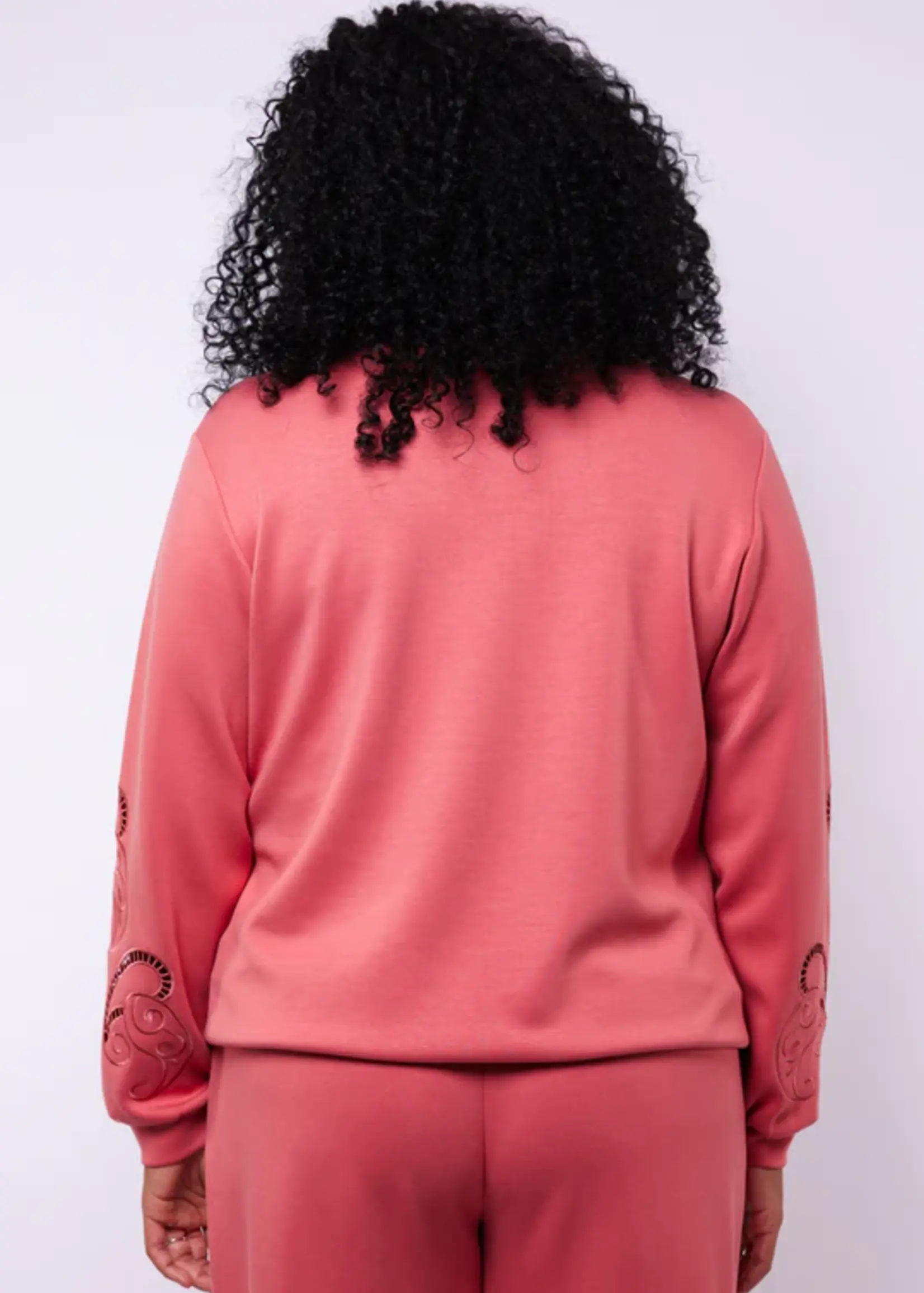 Exxcellent Fiene Sweater Slate Rose