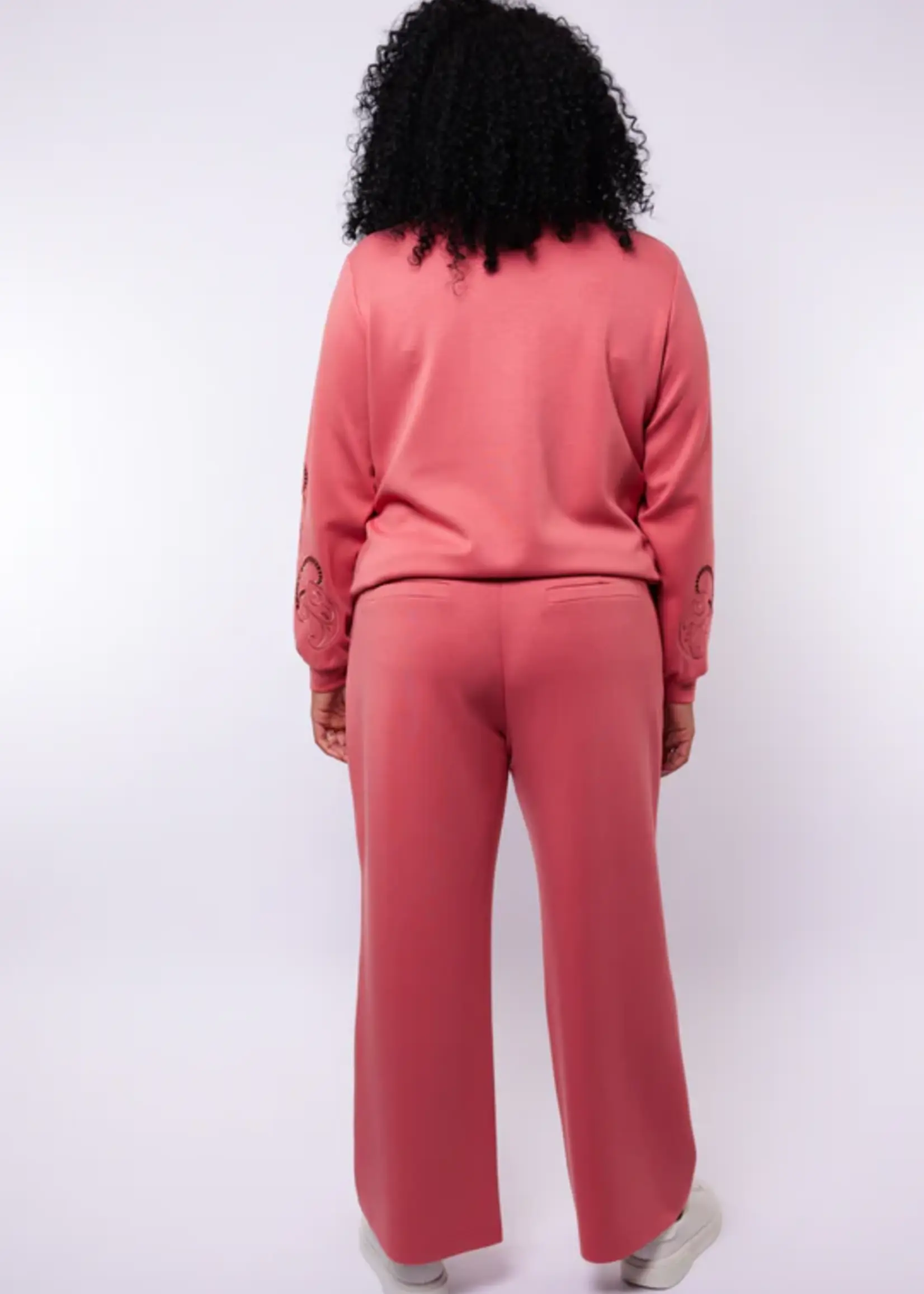 Exxcellent Mira Pants Slate Rose