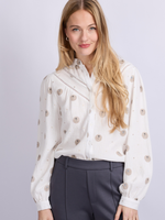 C&S The Label Lois Blouse Offwhite/Mix