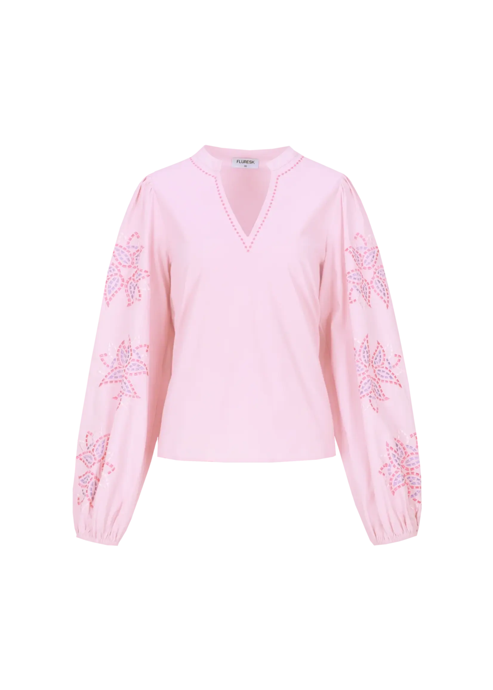 FLURESK Talina Top Soft Pink
