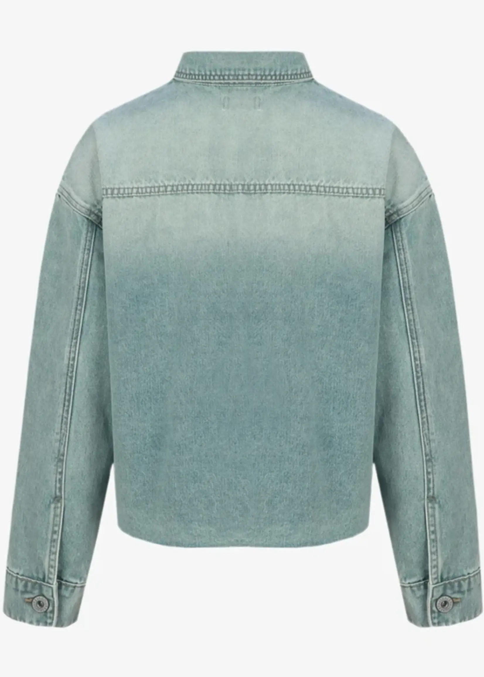 FLURESK Vaya Blouse Denim Green