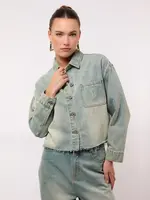 FLURESK Vaya Blouse Denim Green