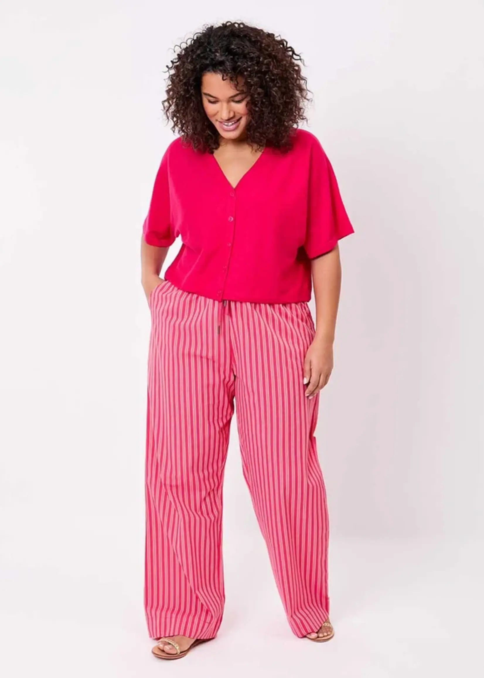 LA FIANCEE Melio Cardigan Framboise