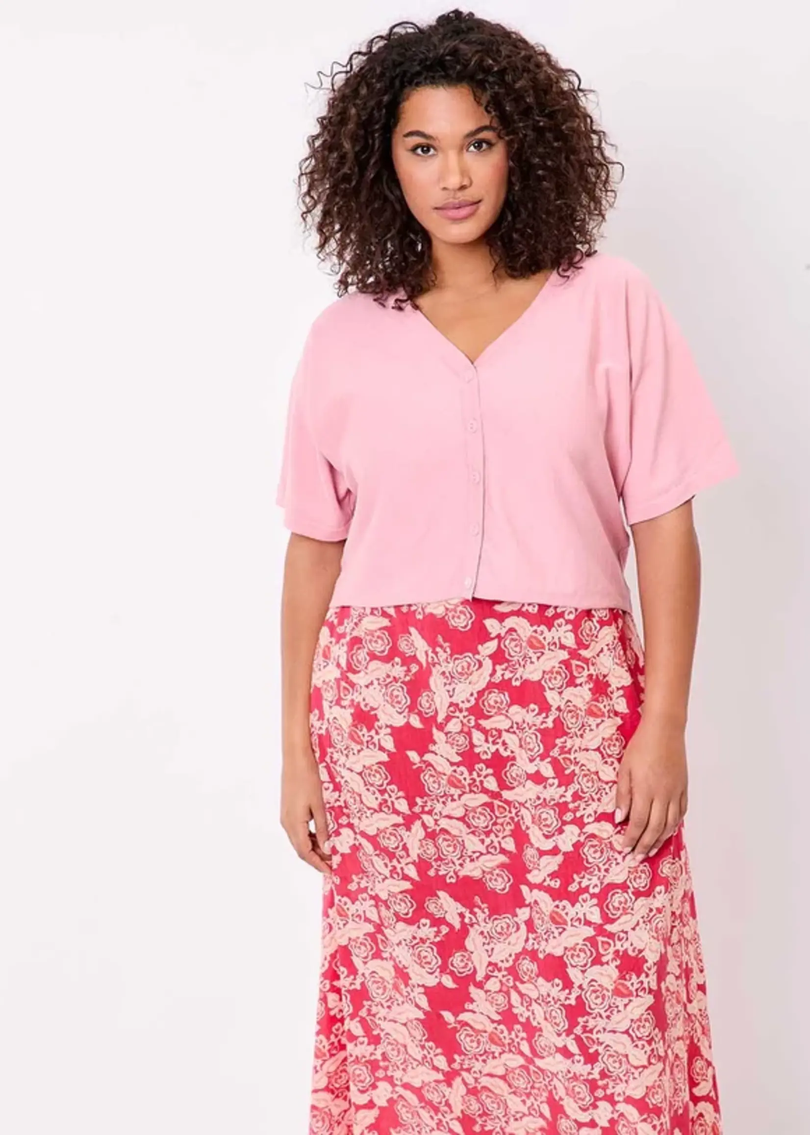 LA FIANCEE Melio Cardigan Poudre