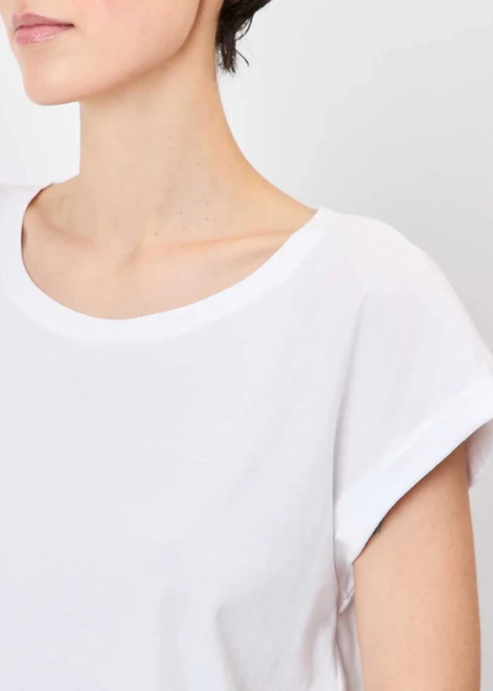 LA FIANCEE Cebane T-shirt White