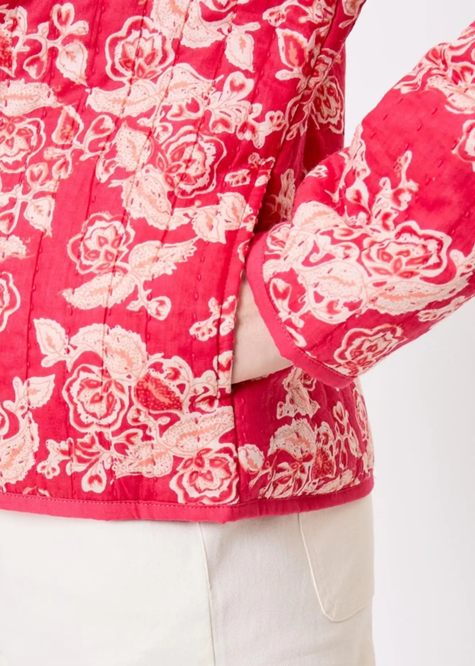 LA FIANCEE Anete Jacket Cherimane Framboise